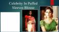 Puffed Sleeve Blouse for sarees PowerPoint PPT Presentation