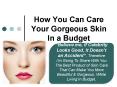 How You Can Care Your Skin