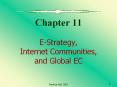 Chapter 11 E-Strategy, Internet Communities, and Global EC PowerPoint PPT Presentation