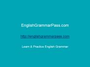 English grammar test # 1: Misused forms – Miscellaneous Examples