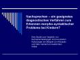 Nachsprechen  PowerPoint PPT Presentation
