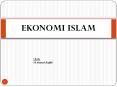 EKONOMI ISLAM PowerPoint PPT Presentation