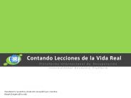 Contando Lecciones de la Vida Real