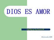 DIOS ES AMOR