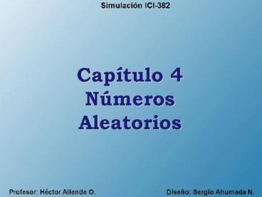 Numeros Aleatorios