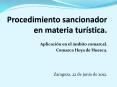Procedimiento sancionador en materia tur PowerPoint PPT Presentation