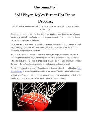 Team Usa Basketball, Acc Basketball, Aau Basketball