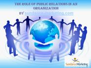 The Role of Public Relations in an Organization
