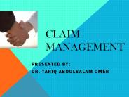Claims Management