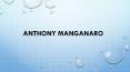 Anthony Manganaro - A Fashion Genius PowerPoint PPT Presentation