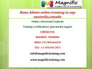 Sap-HANA ADMIN Training Online Classes-free demo classes in uk