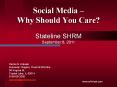 Social Media  PowerPoint PPT Presentation