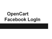 OpenCart Facebook Login