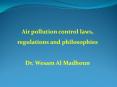 Air pollution control laws, PowerPoint PPT Presentation