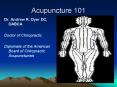 Acupuncture 101 PowerPoint PPT Presentation