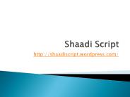 Shaadi script, Shaadi clone