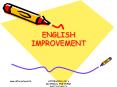 ENGLISH IMPROVEMENT PowerPoint PPT Presentation