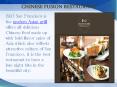 Chinese Fusion Restaurant San Francisco PowerPoint PPT Presentation