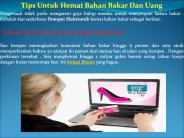 Tips Untuk Hemat Bahan Bakar Dan Uang