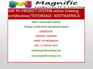 SAP PS-PROJECT SYSTEM online training certification / TUTORIALS -SOUTHAFRICA