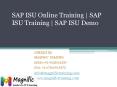 SAP ISU Online Training | SAP ISU Training | SAP ISU Demo
