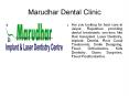 Implant and laser dental clinic Jaipur PowerPoint PPT Presentation