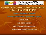 Sap BODS-data service Training ! FREEDEMO in online INDIA-HYDERABAD