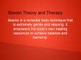 Bowen Therapy Melbourne- Natural Approach PowerPoint PPT Presentation