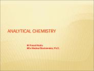 Analytical Chemistry