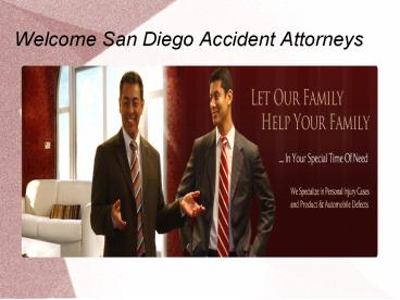 Accident Attorneys In San Diego