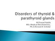 Disorders of Thyroid