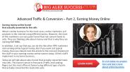Advanced Traffic & Conversion – Part 2, Earning Money Online