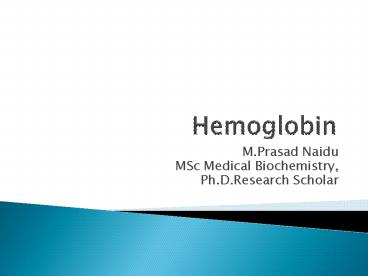 HEAMOGLOBIN