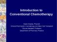 Introduction to Conventional Chemotherapy PowerPoint PPT Presentation