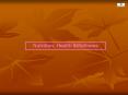 Nutrition, Health PowerPoint PPT Presentation