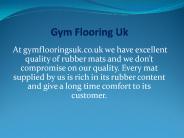 Rubber Gym Flooring