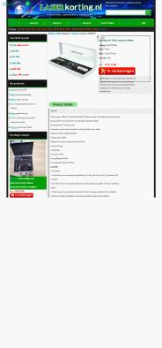 Professionele Violet laserpen 100mw