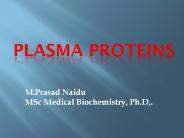 PLASMA PROTEINS