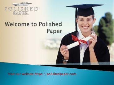 Welcome to polishedpaper.com