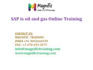 sap is oil and gas training online
