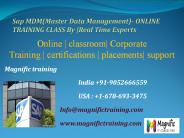 sap mdm online training in india