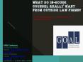 What Do In-House Counsel Really Want from Outside Law Firms? (1) PowerPoint PPT Presentation