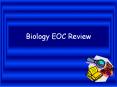 Biology EOC Review PowerPoint PPT Presentation