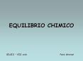 EQUILIBRIO CHIMICO PowerPoint PPT Presentation