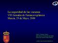 seguridad vacunal PowerPoint PPT Presentation