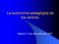La autonom PowerPoint PPT Presentation