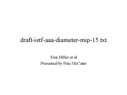 draft-ietf-aaa-diameter-mip-15.txt