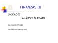 FINANZAS III PowerPoint PPT Presentation