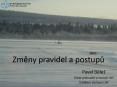 Zmeny pravidel a postupu PowerPoint PPT Presentation