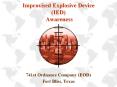 Improvised Explosive Device (IED) Awareness PowerPoint PPT Presentation